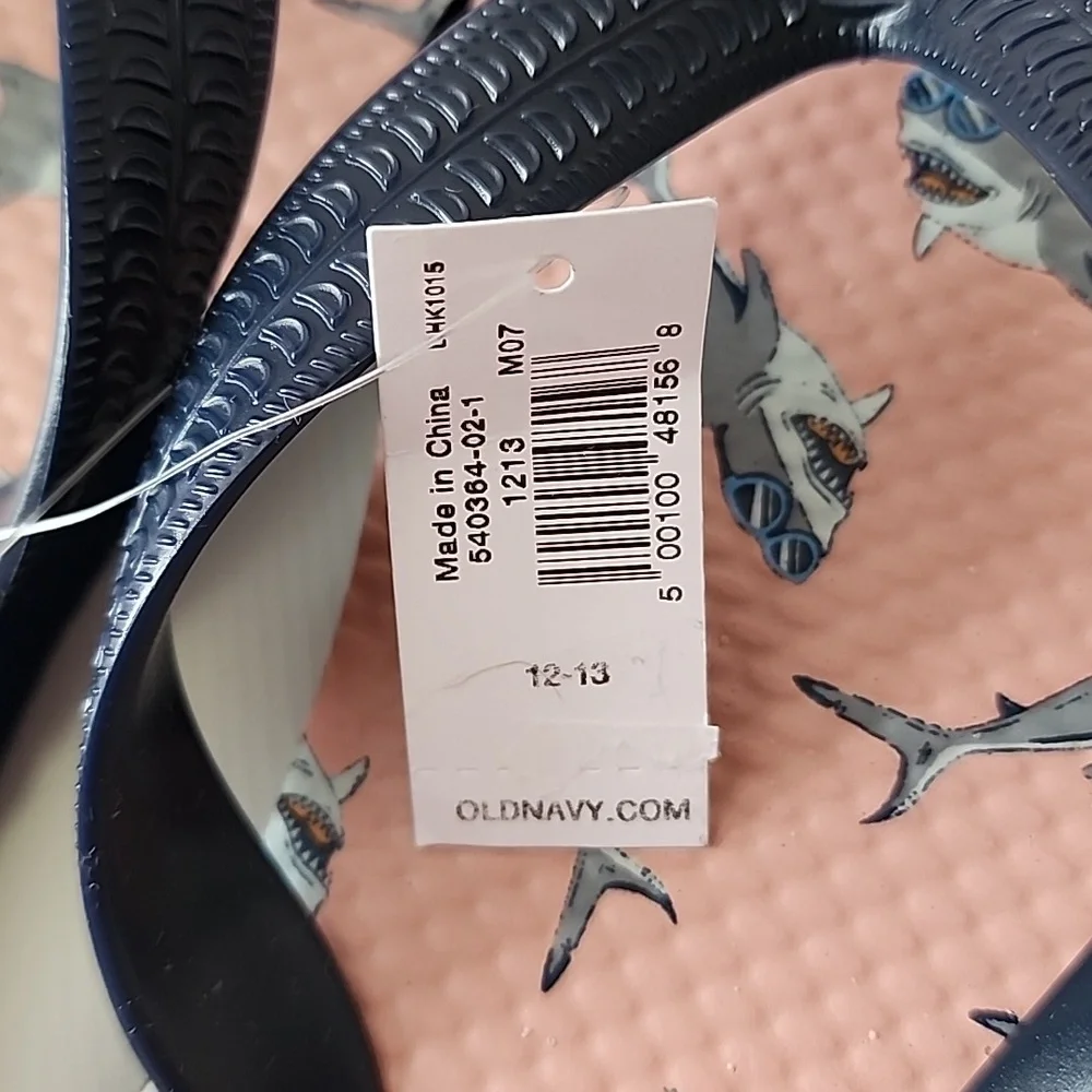 Old Navy Flip Flops Size: 12-13